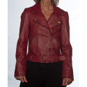 Red Leather Jacket AM-219 GEROME