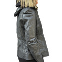 Petrol leather jacket 779 GEROME