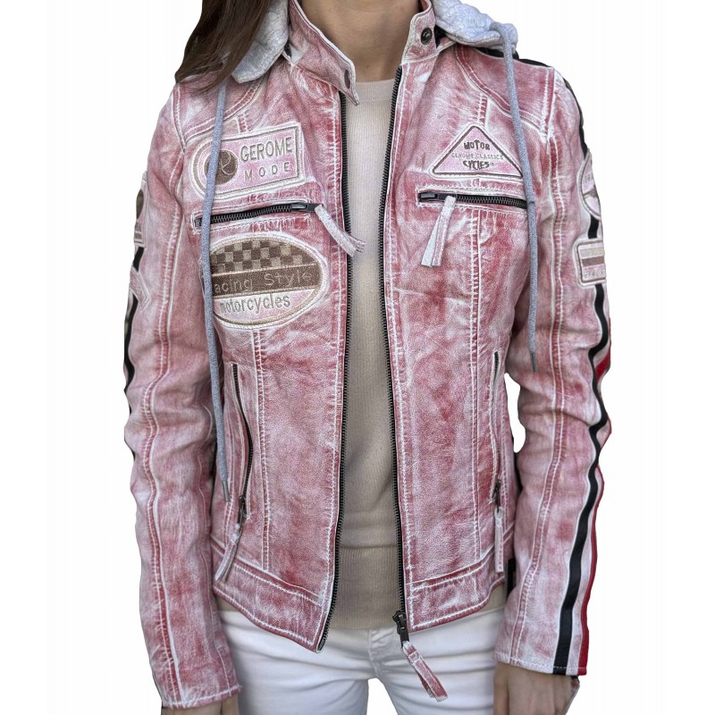 copy of Red Leather Jacket Ulrika GEROME